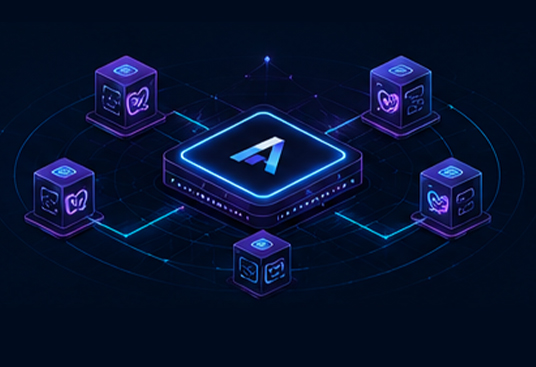 Connected software platform linking product modules